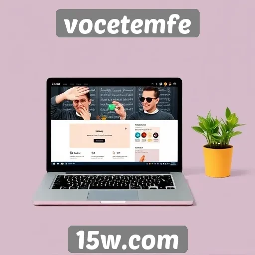 Análise da interface do site vocetemfe